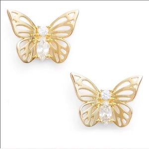 ✨Kate spade butterfly earrings ✨